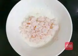 Illustration of how to make fresh shrimp noodle (baby food supplement) 8