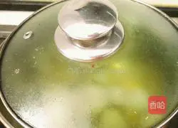 Illustration of how to make orange rock sugar and snow pear 6