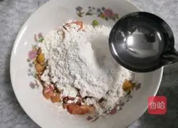 Pastoral Illustration of how to make side dish pancakes 11