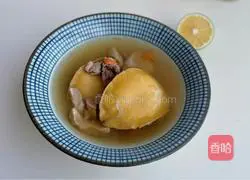 Illustration of how to make lean abalone soup 9 
