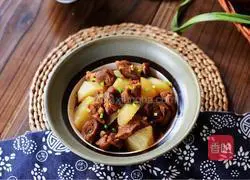 Illustration of Beef Stewed White Radish 12