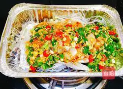 Illustration of how to make tinfoil scallop powder 4