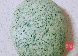 Illustration of how to make celery steamed buns 7