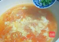 Tomato and egg soup recipe illustration 7