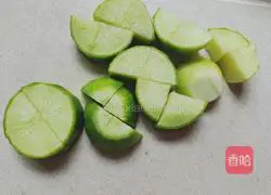 Illustration of how to cook radish and stick bones 4