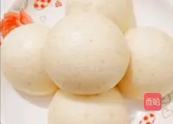Illustration of how to make oatmeal steamed buns 12