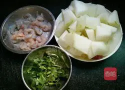 Winter Melon and Shrimp Soup Illustration 4