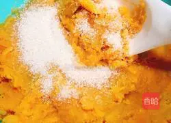 Illustration of how to make sweet potato cakes 4