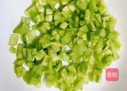 Cucumber egg pancake recipe 1