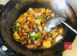 Illustration of the family version of large plate chicken 7