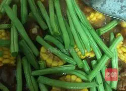 Illustration of how to make braised pork ribs with corn and beans 7