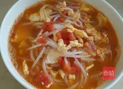 Tomato and egg soup powder recipe 9