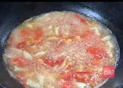 Tomato and egg spiral Noodles - Magic flour recipe 12
