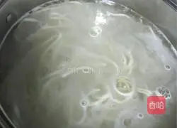 Illustration of how to make fried noodles 9