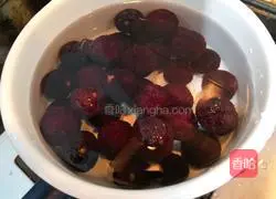 Sweet bayberry Illustration of how to make soup 4