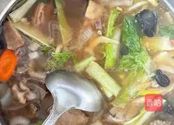 Illustration of Homemade Noodle Soup 13