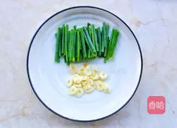 Illustration of how to make scallion oil noodles 2