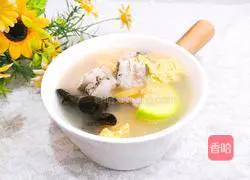 Illustration of how to make dragon head fish soup 20