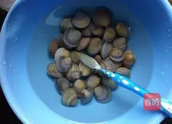 Illustration of how to make spicy fried clams 1