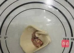 Illustration of how to make pan-fried steamed buns 9