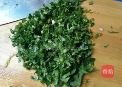 Illustration of how to make dandelion egg soup 2