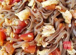 Illustration of how to make tomato and egg noodles 13