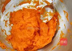 Illustration of how to make purple sweet potato and pumpkin buns 2