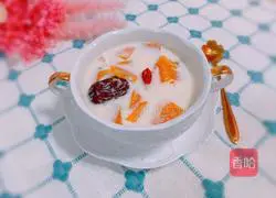 Illustration of how to make papaya stewed in milk 8