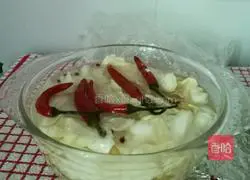 Illustration of how to make kimchi in ancient times 6