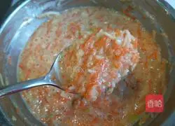 Illustration of the Beijing specialty snack carrot and potato pancakes 7