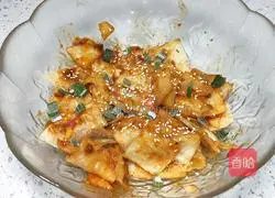 Illustration of how to make sauce-flavored pancakes 6