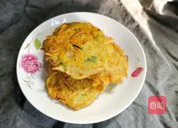Carrot and potato shredded cake-magic flour recipe 7