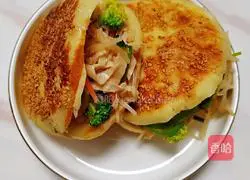 Illustration of how to make salt and pepper pancakes 11