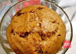 Illustration of how to make red date and brown sugar hair cake 19