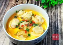 (Steamed vegetables) Illustration of Wenha steamed eggs 11