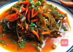 Illustration of how to make cold kelp shreds 7