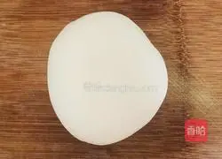 Illustration of how to make leek and egg dumplings 3 