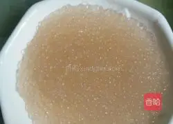 Illustration of how to make purple sweet potato and sago 8 