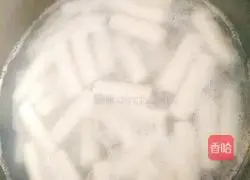 Illustration of how to make rice cake ramen 1