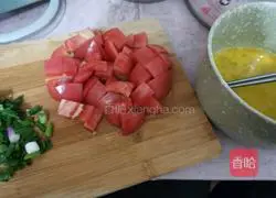 Tomato eggs Illustration of making noodles 2