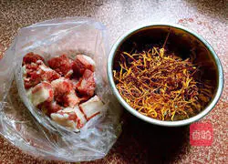 Cordyceps Flower Pork Ribs Soup Recipe Illustration 1