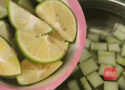 Lemon winter melon rind and rose tea recipe illustration 5