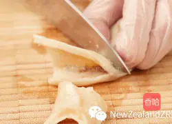 Illustration of how to make New Zealand fish maw soup with horseshoe ribs 1