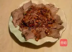 Illustration of how to make cold beef 1