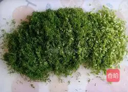 Illustration of how to make fennel and egg stuffed buns 2