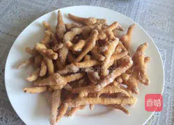 Illustration of how to make glutinous rice sticks 11