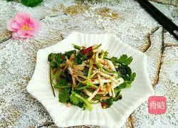 Illustration of how to make Enshi cold folded ear root 6