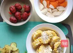 Illustration of how to make pork rib soup 2