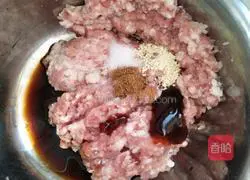 Winter melon meatballs Illustration of how to do it 3