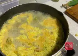 Complementary food~Illustration of how to make tomato and egg noodles 7